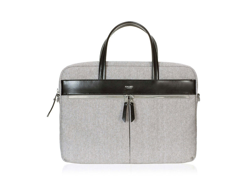 Knomo Hanover Slim Brief Heather Grey - NWT (#10210)