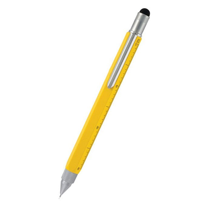 Monteverde Monteverde One Touch Stylus 9 Function Tool .9mm Pencil Yellow (MV35242) freeshipping - Dealports