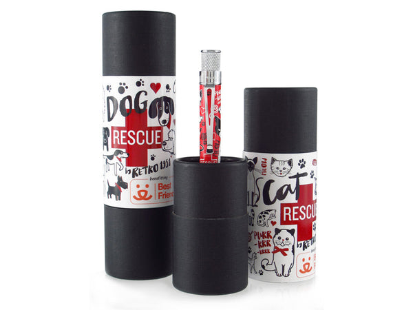 Retro 51 Cat Rescue Tornado Roller Ball Pen (VRR-1612)